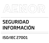 AENOR ISO/IEC 27001 Certificate