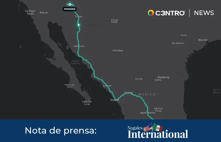 La construcción de una red de fibra óptica transfronteriza podría abrir el mercado de internet de Nogales.