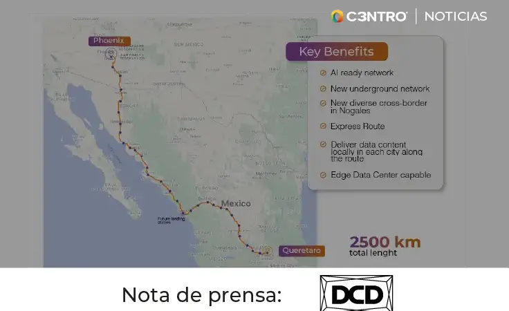 C3ntro invierte 300 millones de pesos en fibra y data center en Aguascalientes, México