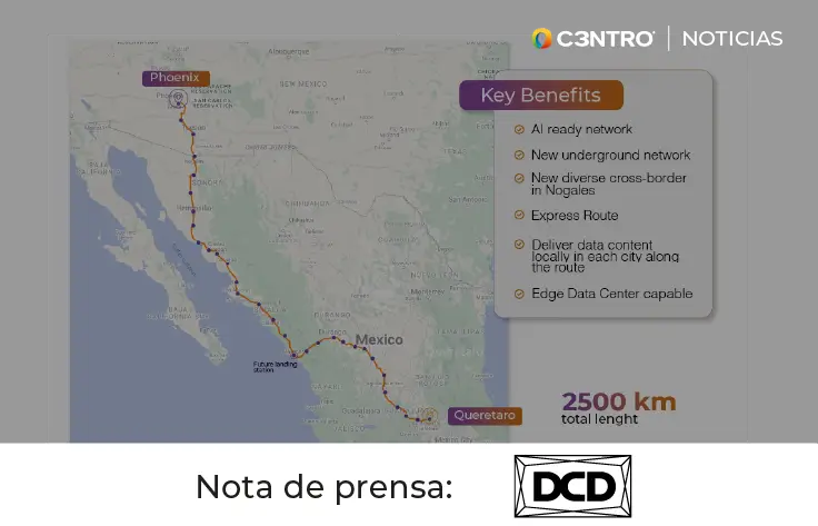 C3ntro invierte 300 millones de pesos en fibra y data center en Aguascalientes, México