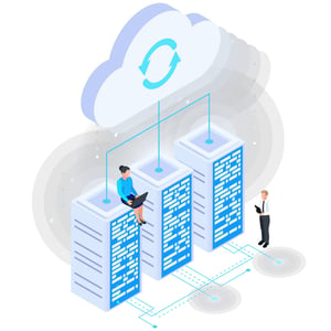Cloud-management-Isometrico