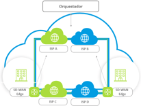 Versa SDWAN Conectividad con multiples proveedores