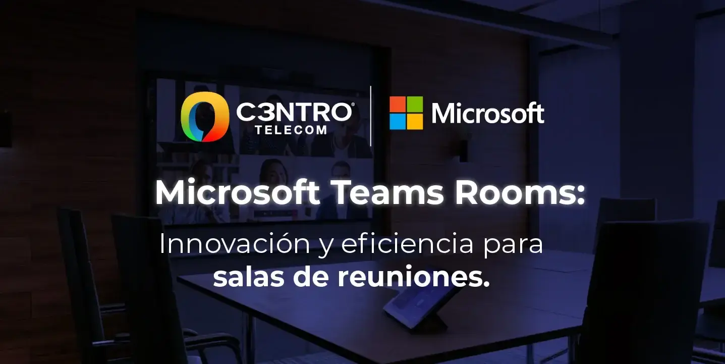 Sala de junta teniendo una videollamada con Microsoft Teams Rooms. 