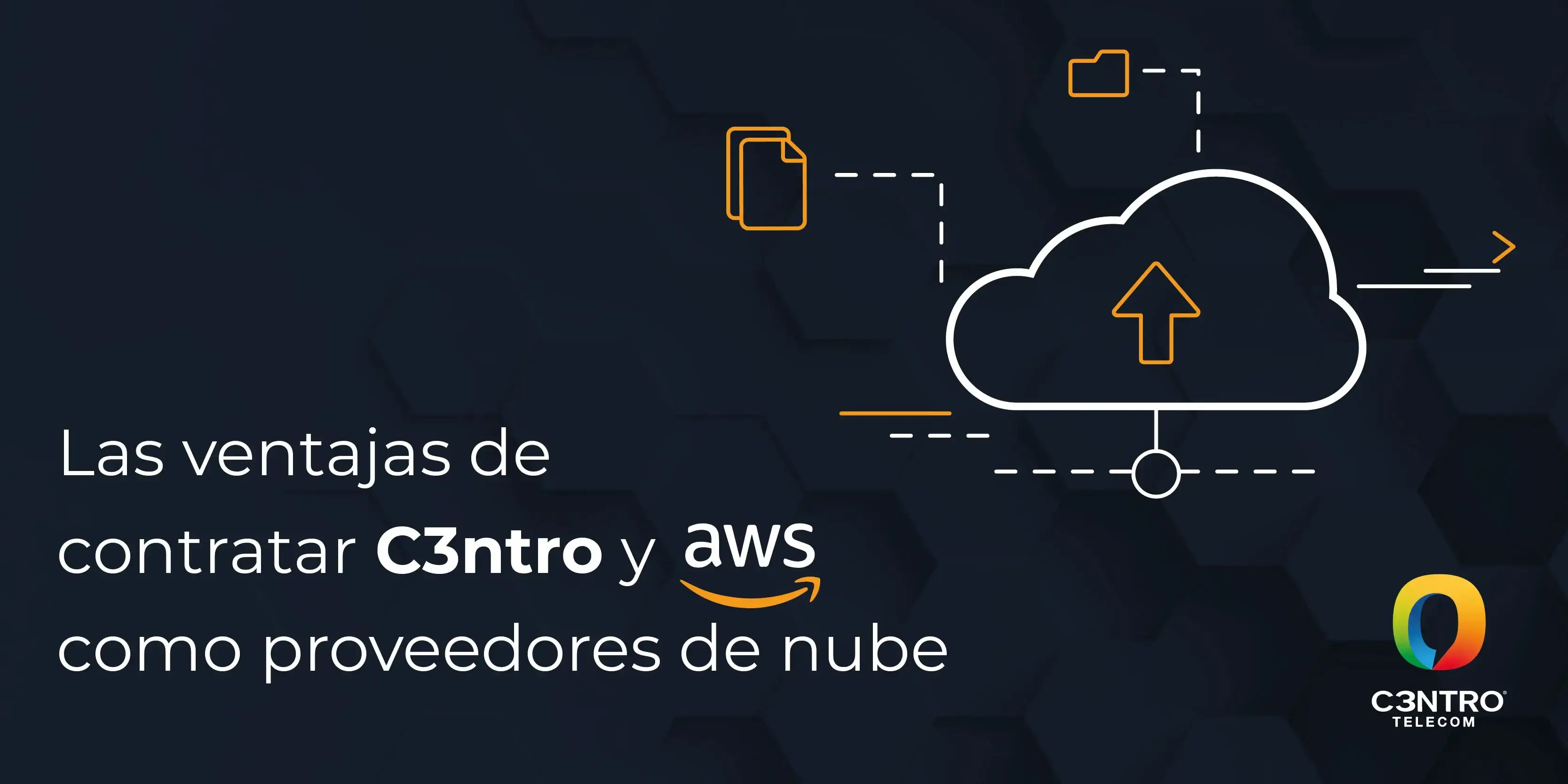 Logo e icono de Nube AWS. 